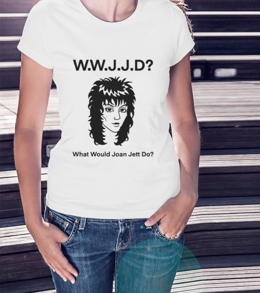 WWJD What Would Joan Jett Do T-Shirt
