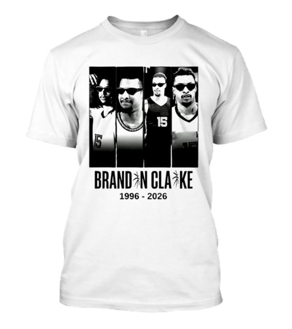 Brandon Clarke Memphis Grizzlies Forever 15 Tribute 1996 2026 T-Shirt