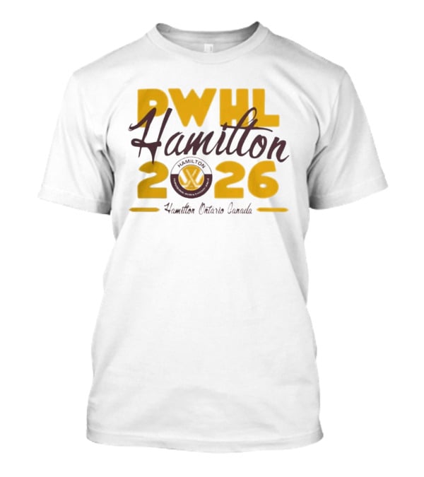 PWHL Hamilton 2026 Ontario Canada Hamilton Pour Enfants Stadium Essentials T-Shirt