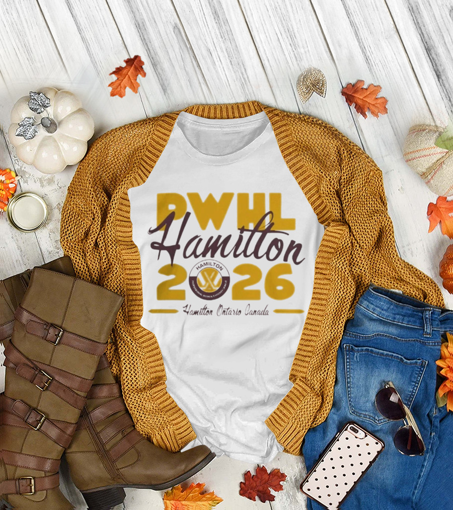 PWHL Hamilton 2026 Ontario Canada Hamilton Pour Enfants Stadium Essentials T-Shirt
