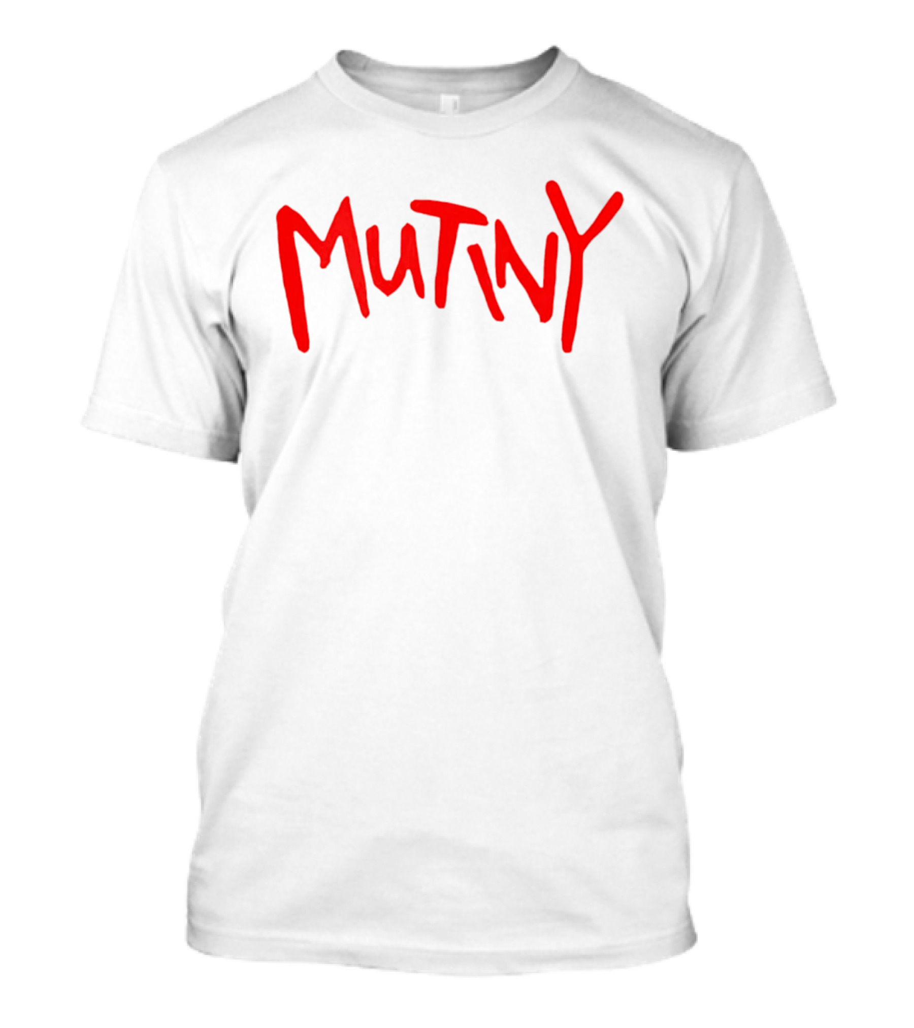 Mutiny Halt And Catch Fire Red Handwritten T-Shirt