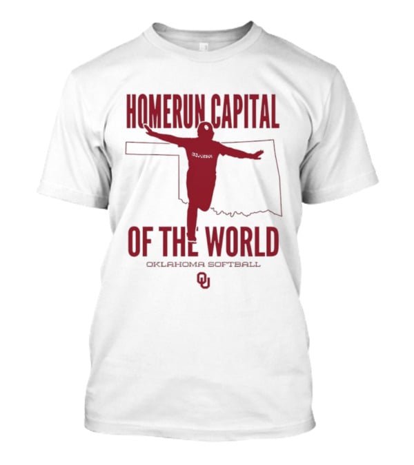 Oklahoma Softball Homerun Capital Of The World T-Shirt