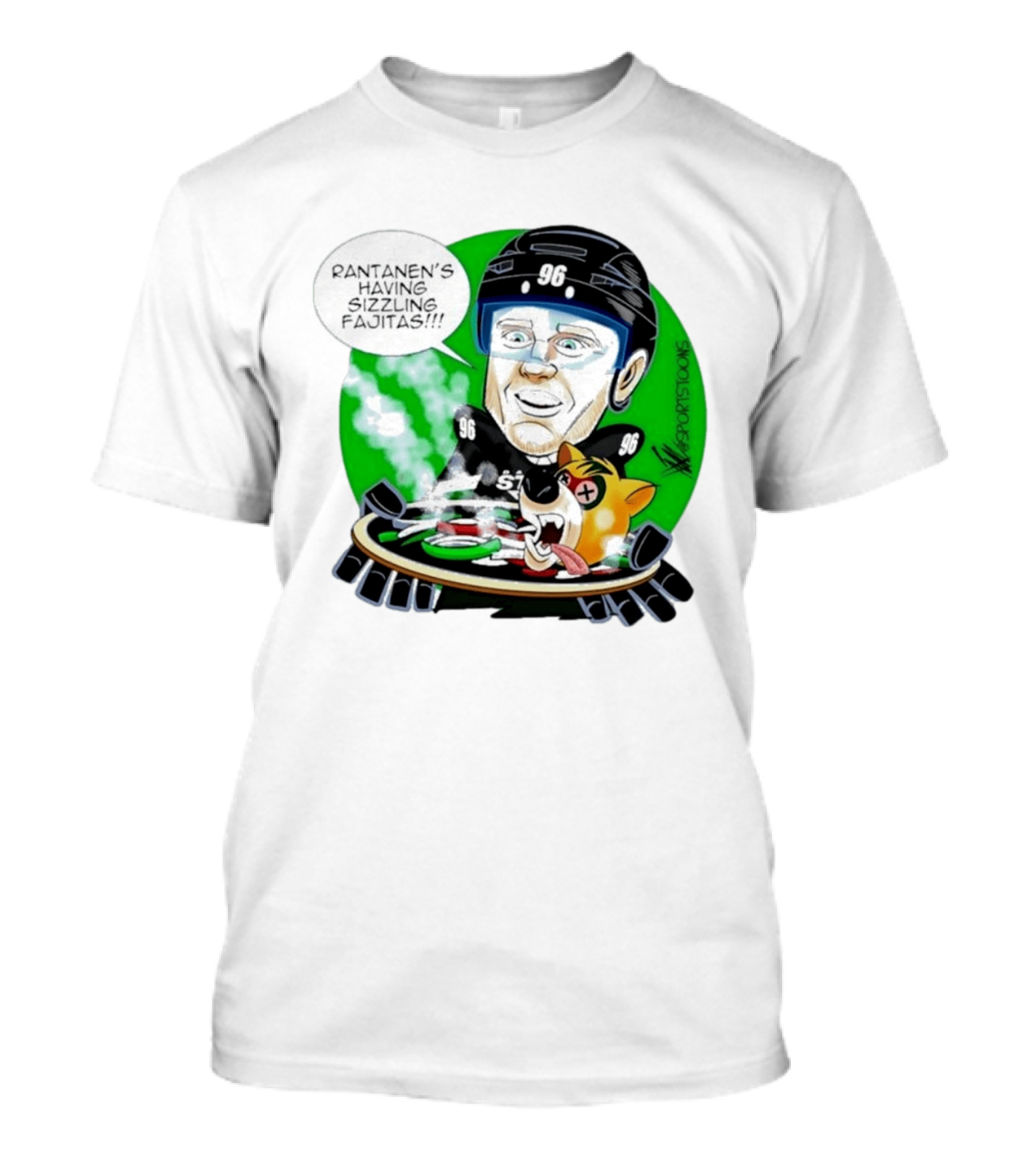 Rantanen's Having Sizzling Fajitas Sports Toons 96 T-Shirt