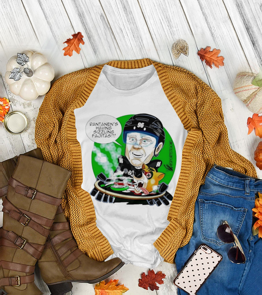 Rantanen's Having Sizzling Fajitas Sports Toons 96 T-Shirt