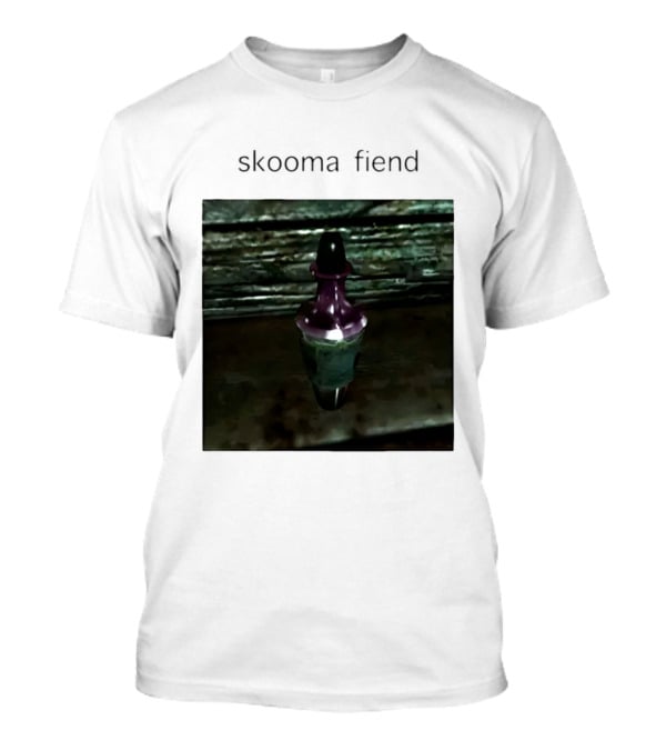 Skooma Fiend Skyrim Potion Character Reference T-Shirt