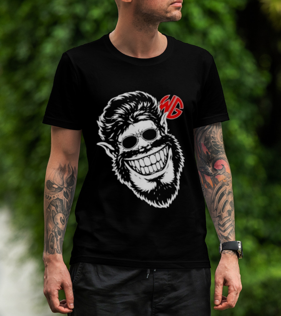 Wolfgang W. Wolfgang Ghoulrilla Biscuits Big Face WG T-Shirt