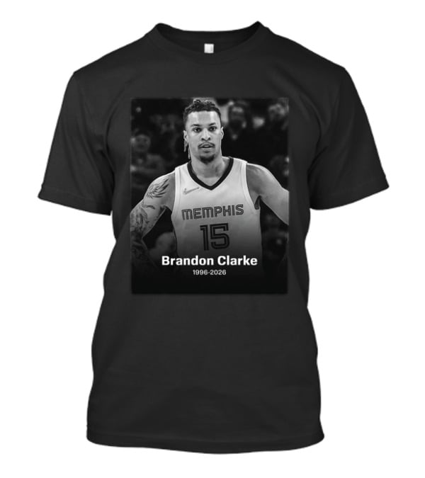 Brandon Clarke 1996 2026 Memphis 15 T-Shirt