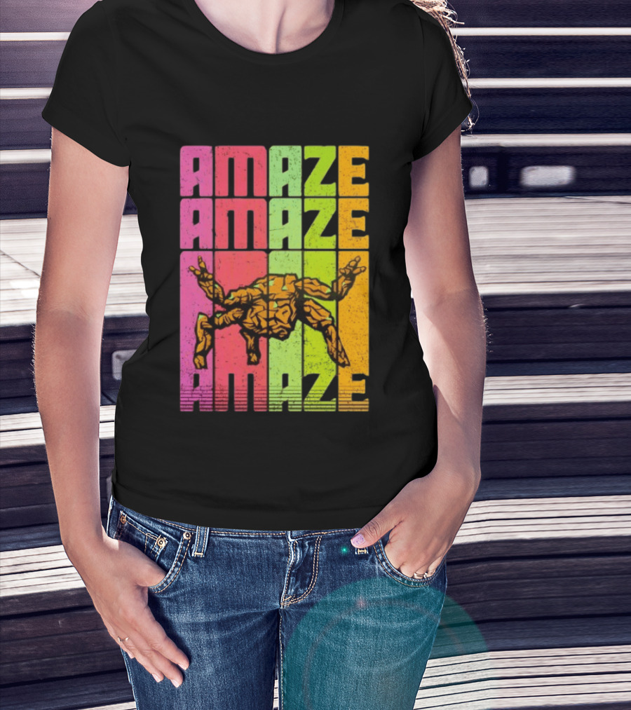 Rocky Project Hail Mary Amaze Amaze Amaze Colorful Alien T-Shirt