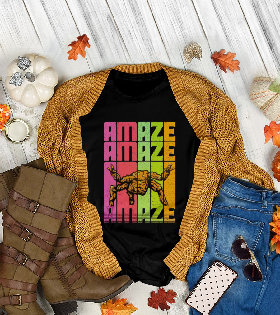 Rocky Project Hail Mary Amaze Amaze Amaze Colorful Alien T-Shirt