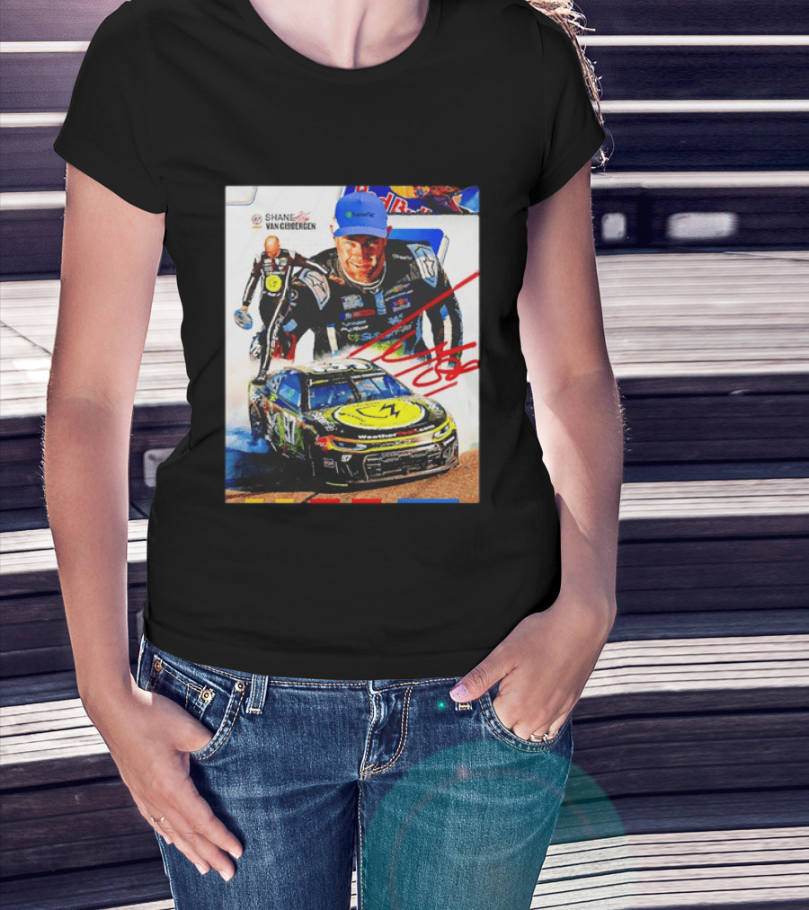 Shane Van Gisbergen NASCAR Red Bull New Zealander Racing Driver #97 T-Shirt