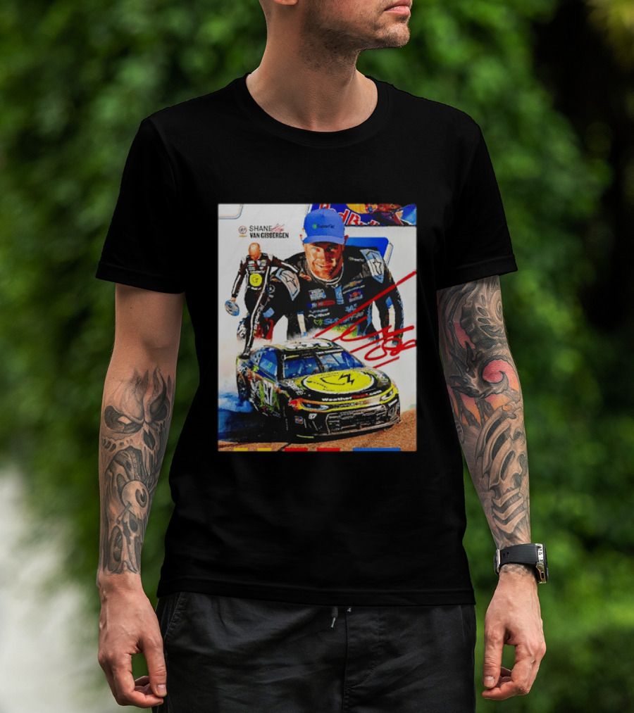 Shane Van Gisbergen NASCAR Red Bull New Zealander Racing Driver #97 T-Shirt