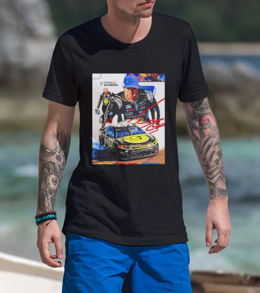 Shane Van Gisbergen NASCAR Red Bull New Zealander Racing Driver #97 T-Shirt