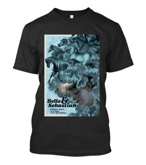 Belle And Sebastian Ciudad De México 12 De Mayo Teatro Metropolitan T-Shirt