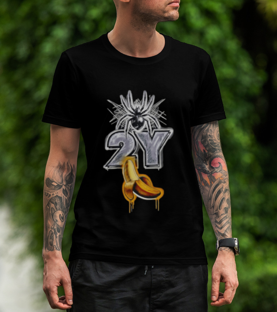 2Y Spider Banana Bananaman Killed T-Shirt