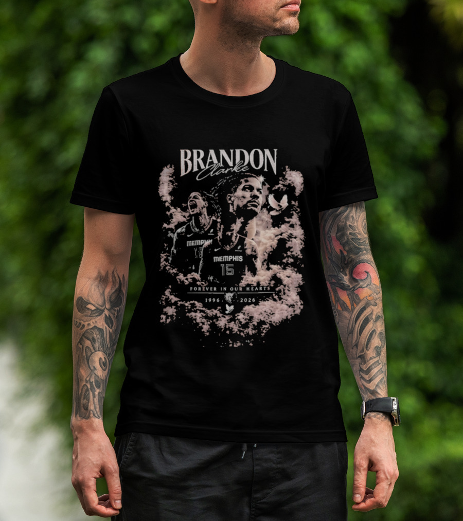 Brandon Clarke Memphis Forever In Our Hearts 1996 2026 T-Shirt