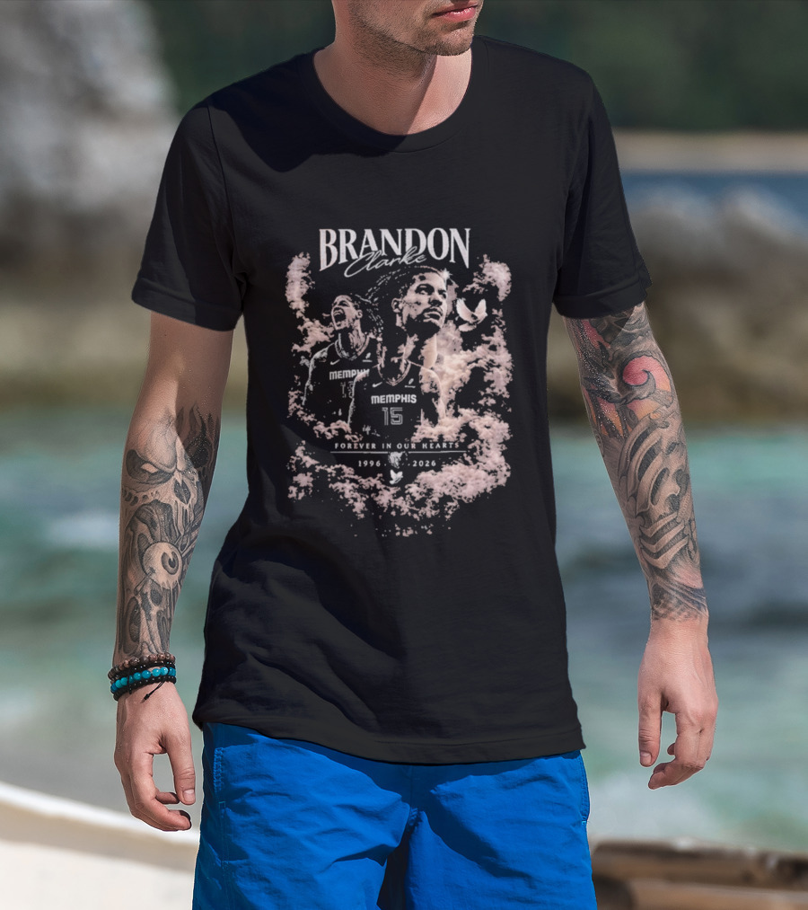 Brandon Clarke Memphis Forever In Our Hearts 1996 2026 T-Shirt