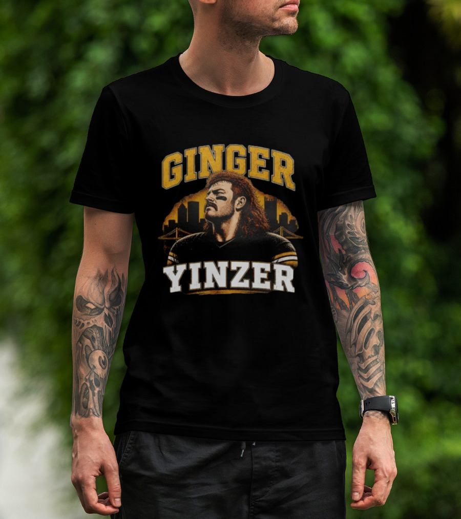 Ginger Yinzer Gennings Dunker Pittsburgh Steelers Football 2026 T-Shirt