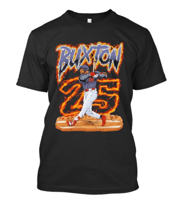 Buxton 25 Blazing Baseball Slugger T-Shirt