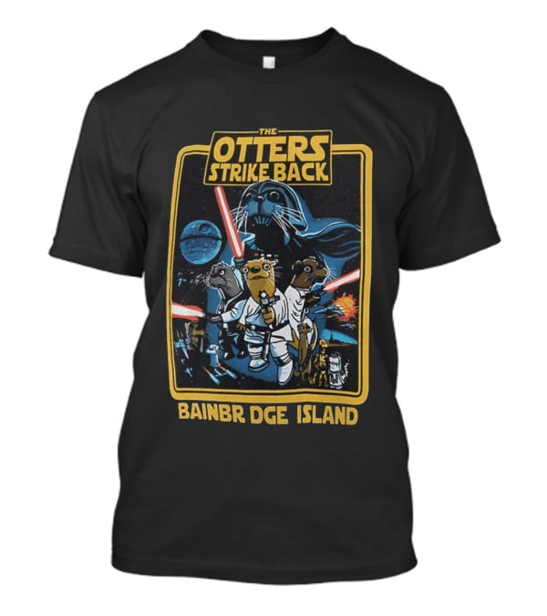The Otters Strike Back Bainbridge Island Star Wars T-Shirt