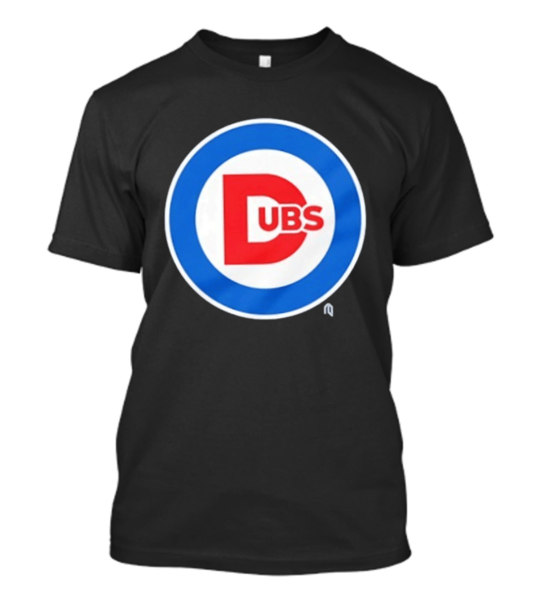 Chicago Dubs Cubs Logo Mashup Circle T-Shirt