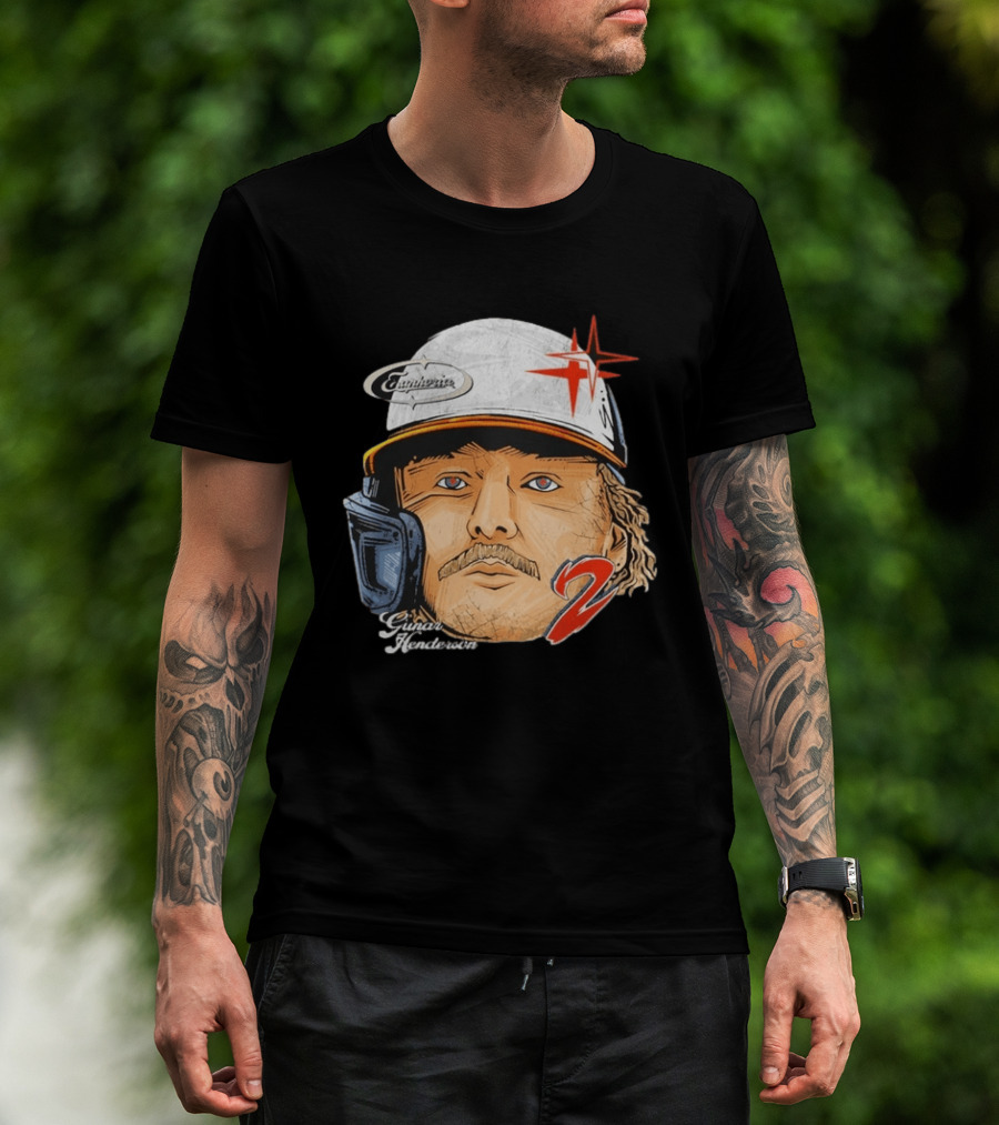 Gunnar Henderson Euphoria Gaze Helmet Number 2 T-Shirt