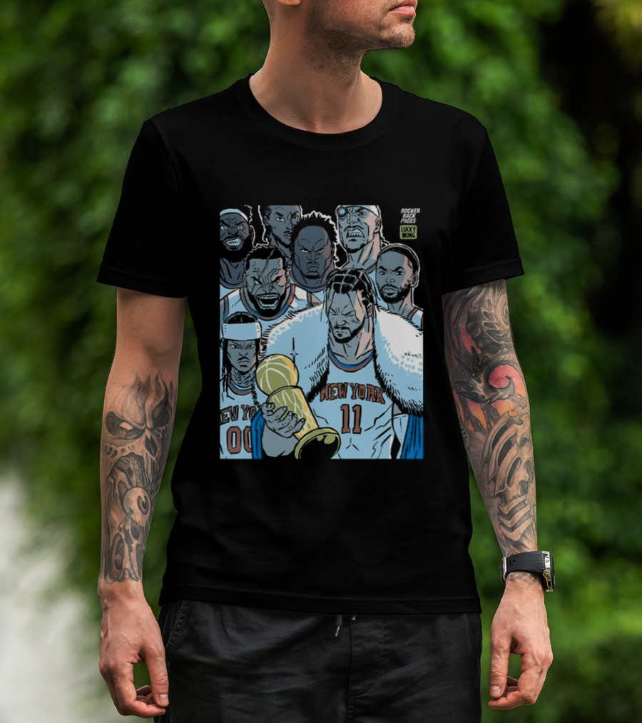 New York Knicks Invincible Champions NBA Basketball Team T-Shirt