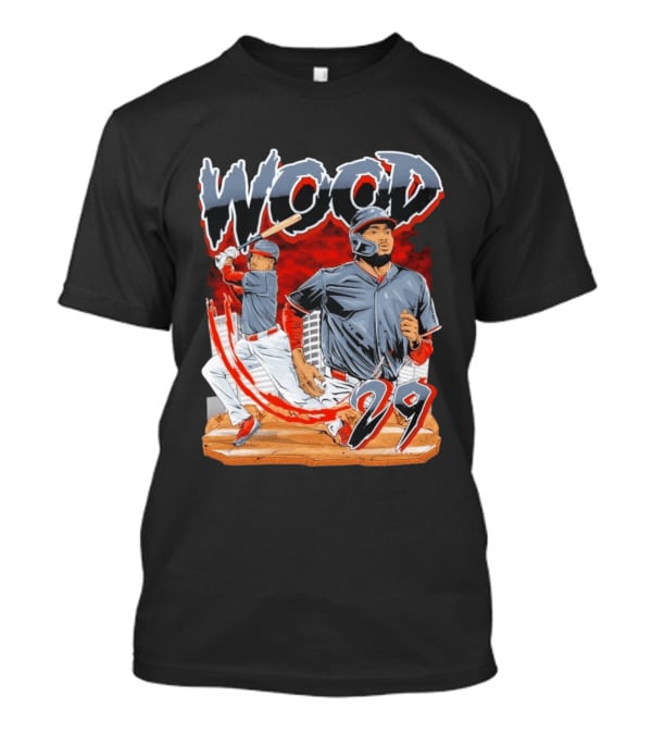 Wood 29 Baseball Euphoria Debut Action Scene T-Shirt