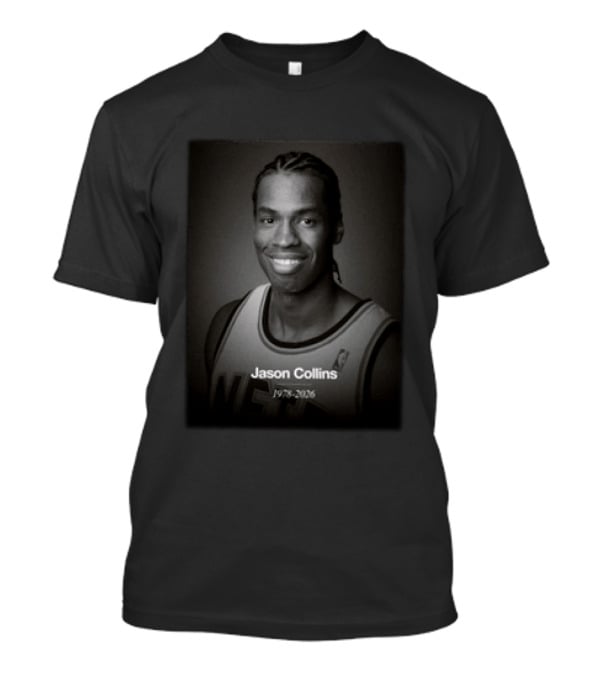 Jason Collins 1978 2026 Nets Basketball Player T-Shirt