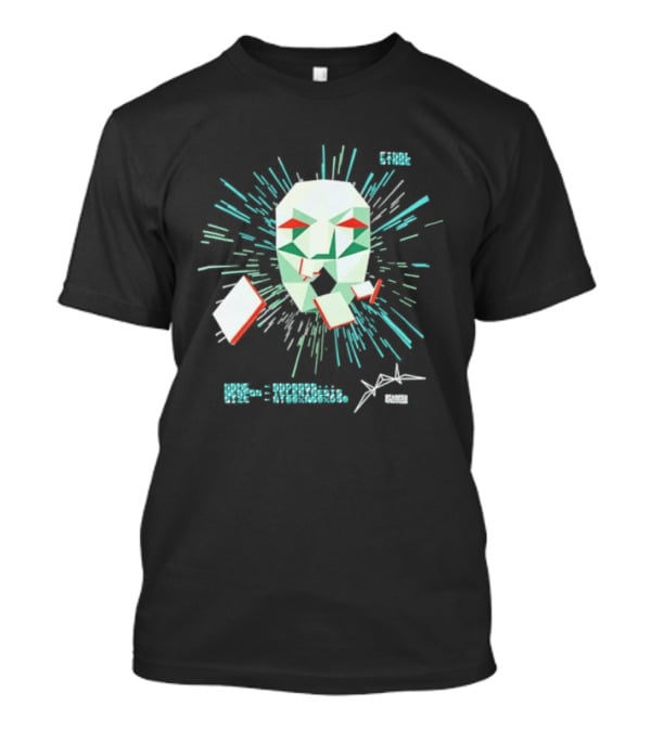 Andross Star Fox Final Stage 64 3D Boss Battle Polygonal Villain Mask T-Shirt