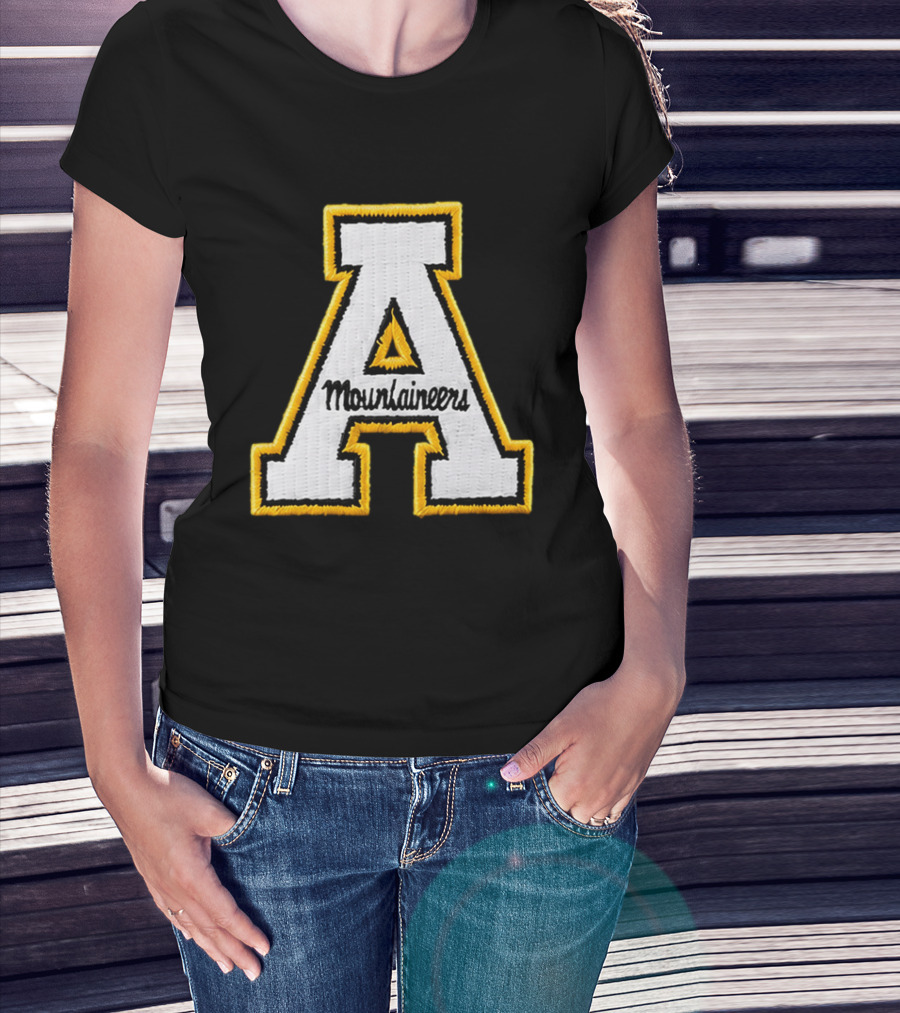 App State Mountaineers Trucker Hat Embroidered Patch 2026 Corduroy T-Shirt