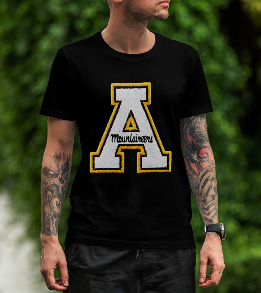 App State Mountaineers Trucker Hat Embroidered Patch 2026 Corduroy T-Shirt