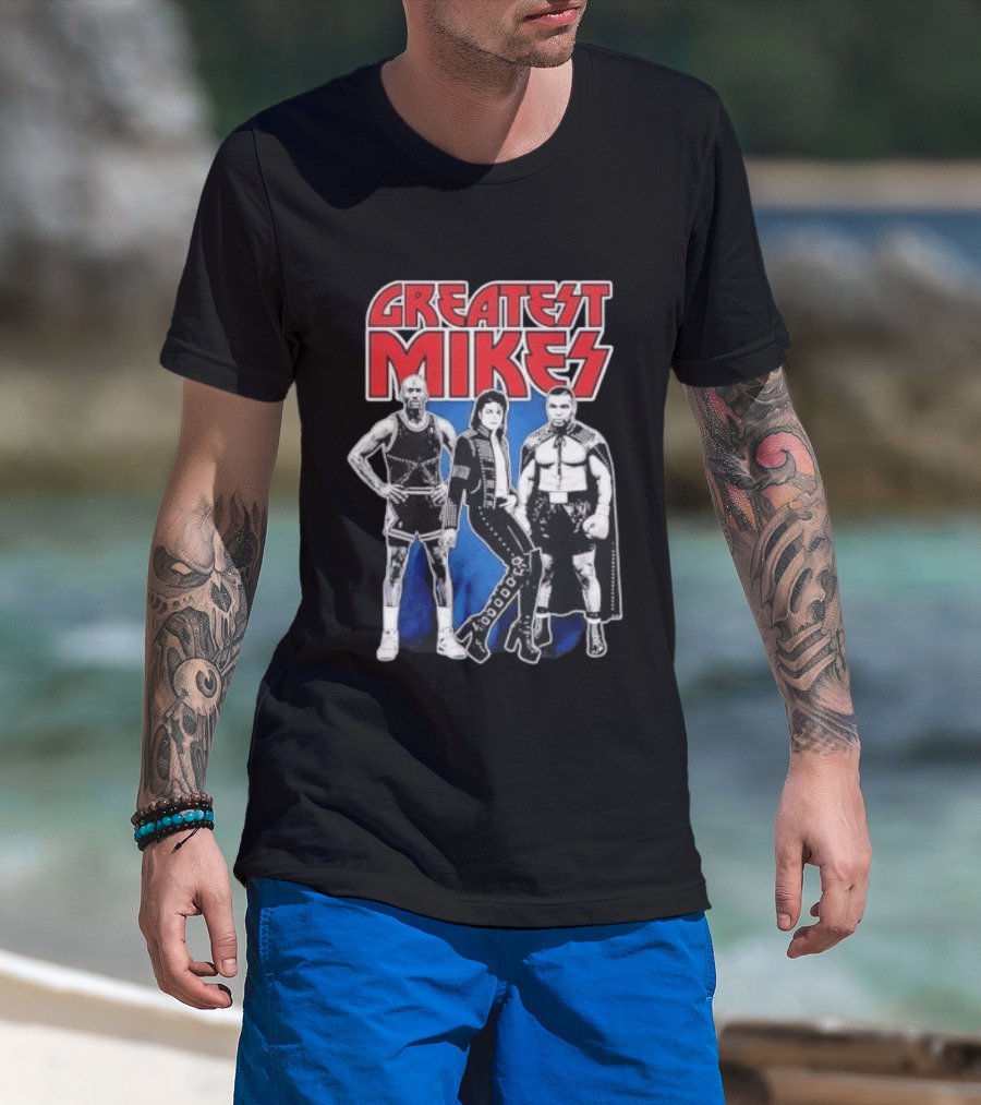 Greatest Mikes Jordan Jackson Tyson American Metal Legends T-Shirt