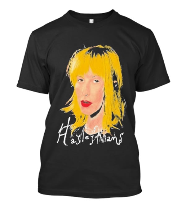 Hayley Williams 2026 Blonde Hair Red Lips T-Shirt