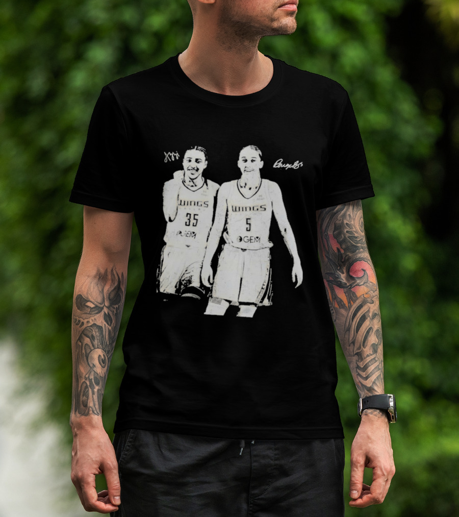 Azzi Fudd Paige Bueckers Basketball Number 35 5 WNBA T-Shirt