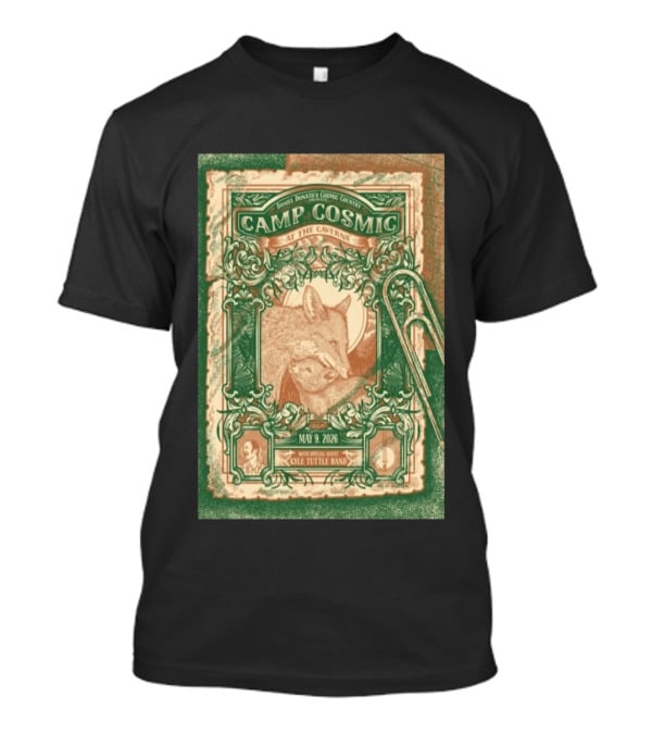 Daniel Donato's Cosmic Country Camp Cosmic At The Caverns May 9 2026 With Kyle Tuttle Band T-Shirt