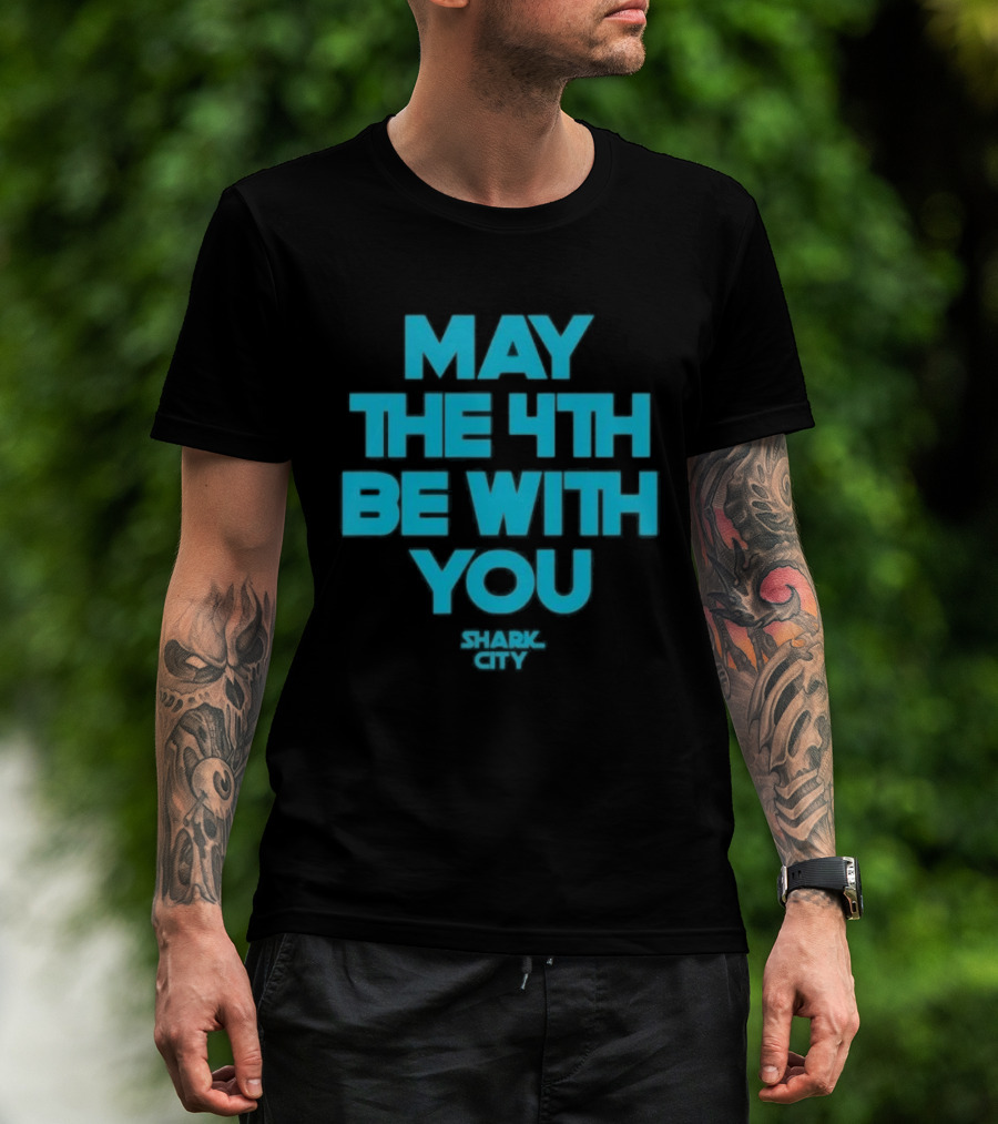 San Jose Sharks May The 4th Be With You Star Wars T-Shirt