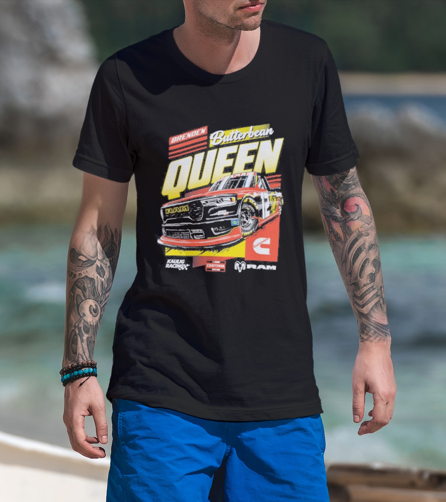 Brenden Butterbean Queen Kaulig Racing Cummins Cottonelle NASCAR Car T-Shirt