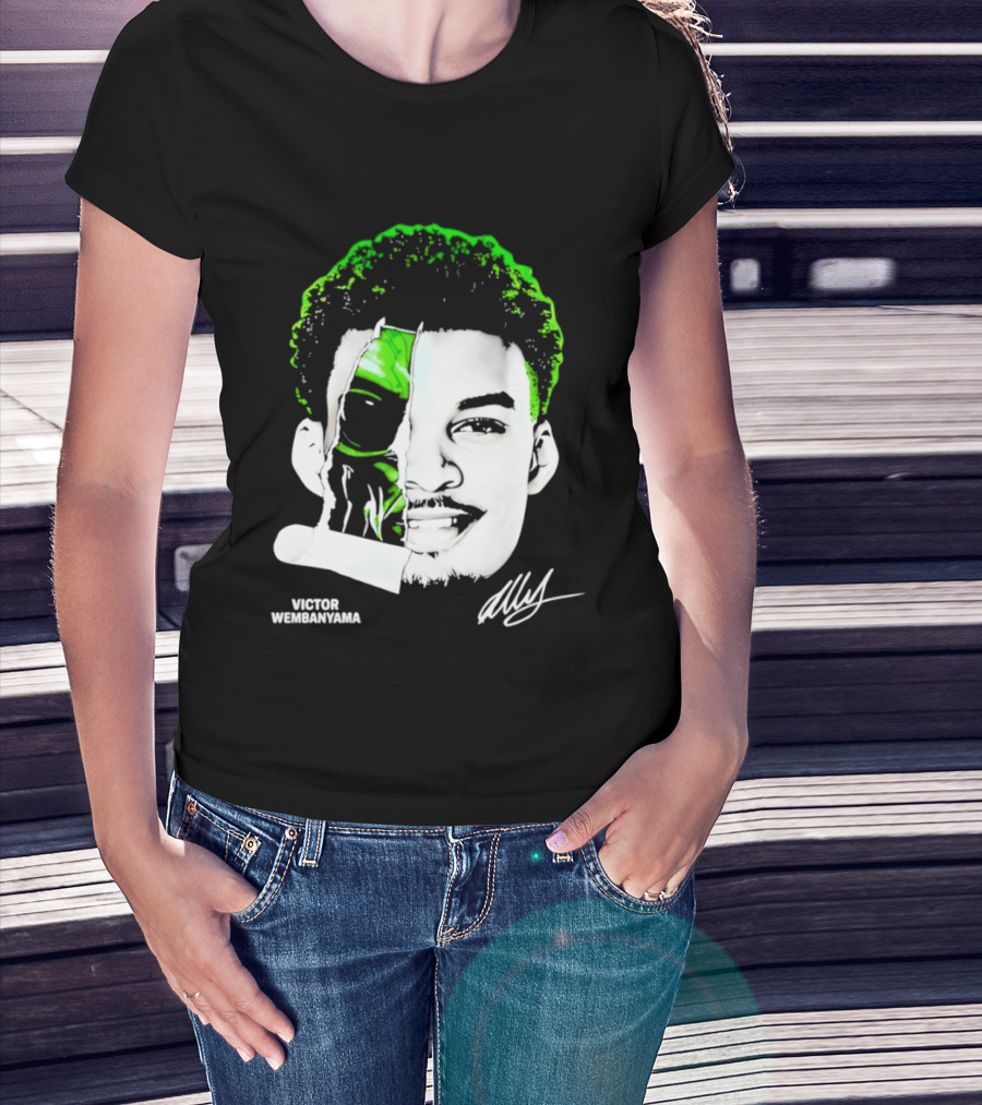 Victor Wembanyama Alien San Antonio Spurs NBA Basketball T-Shirt