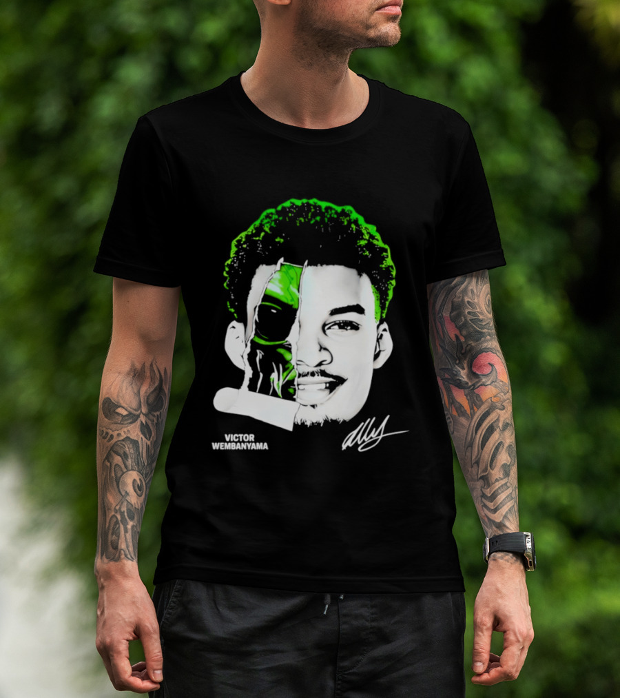 Victor Wembanyama Alien San Antonio Spurs NBA Basketball T-Shirt