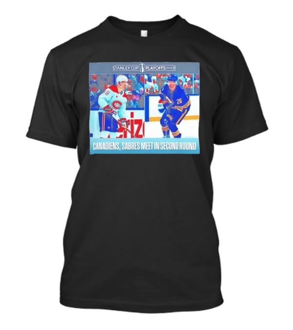Stanley Cup Playoffs 2026 Canadiens Sabres Meet In Second Round T-Shirt