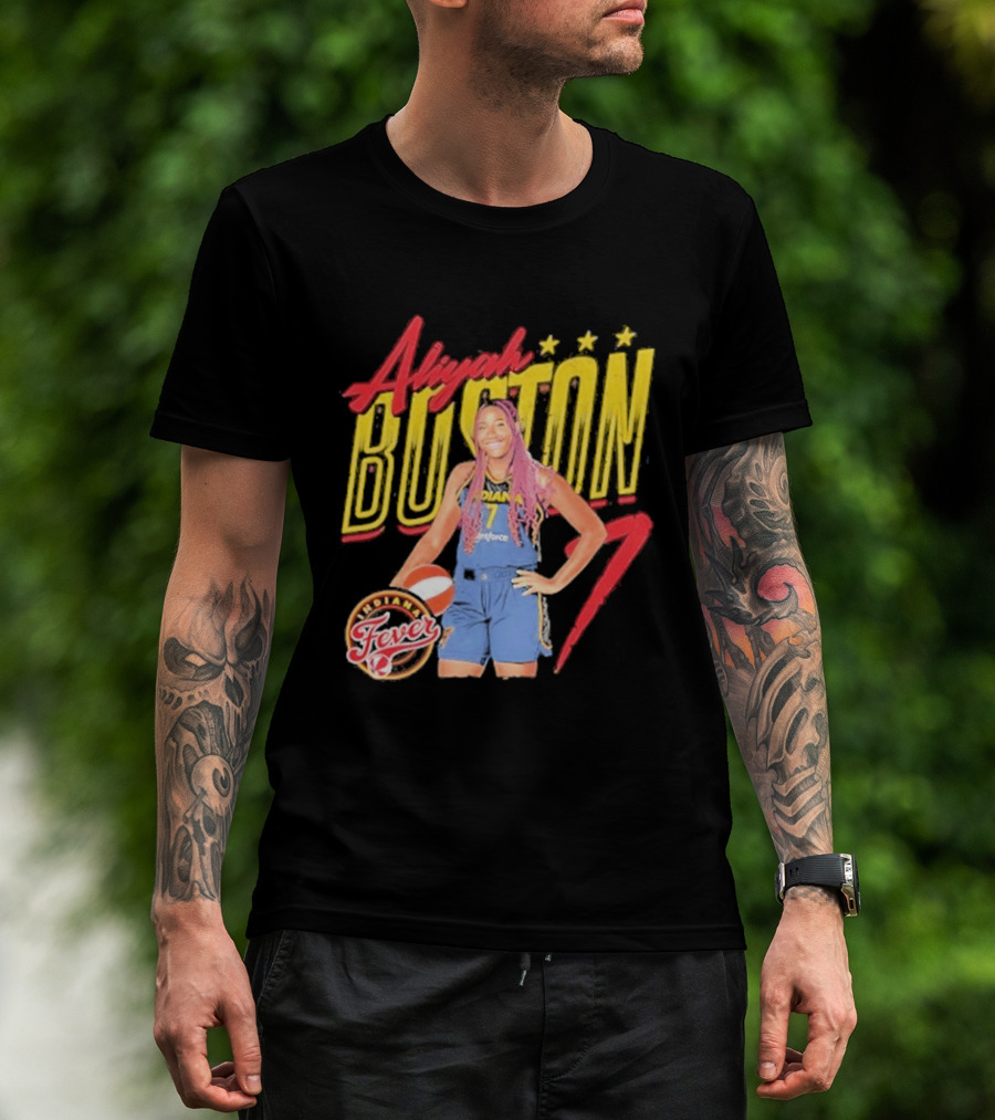 Aliyah Boston 7 Fever WNBA Basketball Star T-Shirt