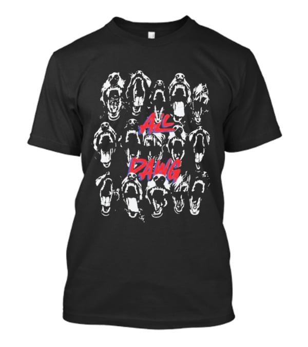 ALC Dawg Scary Dog Daniss Jenkins All Dawg T-Shirt