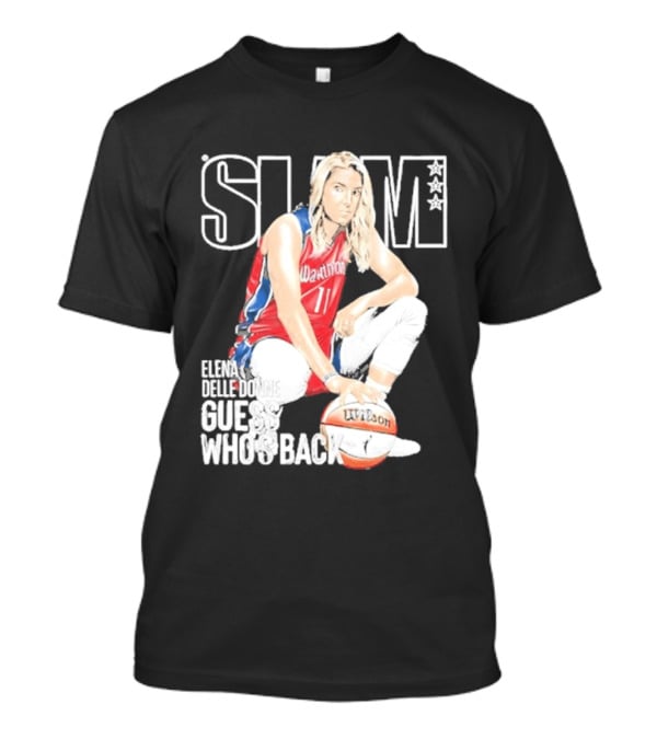 Elena Delle Donne Guess Who's Back Slam 238 Washington Basketball T-Shirt