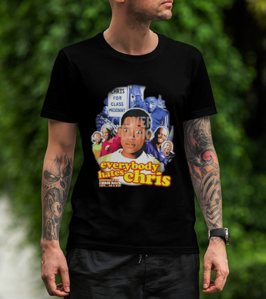 Everybody Hates Chris Inspired By Chris Rock Chris For Class President T-Shirt