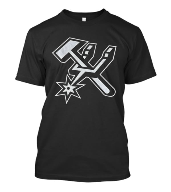San Antonio Spurs Hammer Spur NBA Basketball 2026 T-Shirt