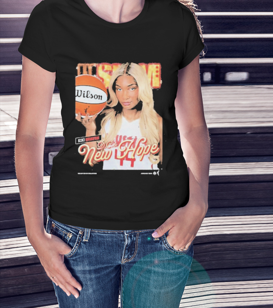 SLAM 262 DC's New Hope Washington Mystics Kiki Iriafen T-Shirt