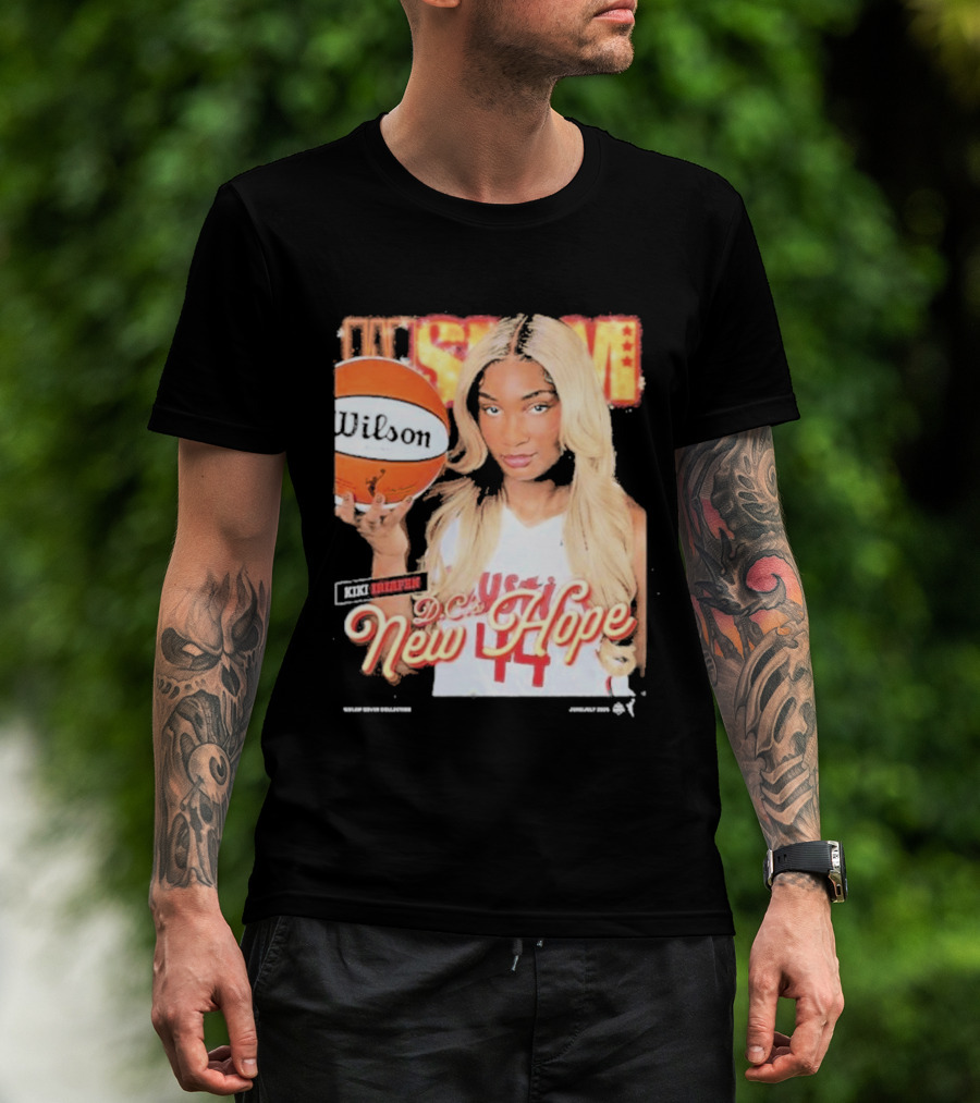 SLAM 262 DC's New Hope Washington Mystics Kiki Iriafen T-Shirt