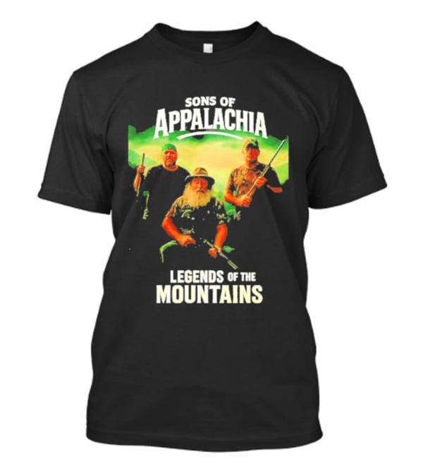 Sons Of Appalachia Legends Of The Mountains Rugged Wilderness Guardians T-Shirt