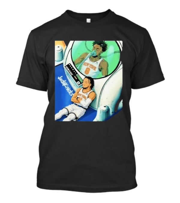 Jalen Brunson OG Anunoby New York Knicks 2026 Jedi+Knicks T-Shirt