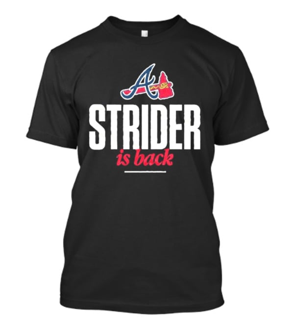 Atlanta Braves Spencer Strider Is Back 2026 MLB Comeback T-Shirt